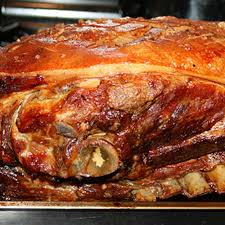 roasted pork meat